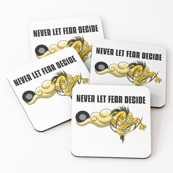 Item preview, NEVER LET FEAR DECIDE designed and sold by Ethos Bubbles.
