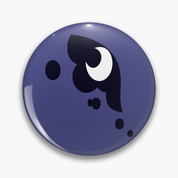 Item preview, Princess Luna Night Dark Clouds Half Moon MLP Cutie Mark Sign designed and sold by ariados4711.