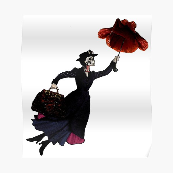 Brolly Poppy Poster