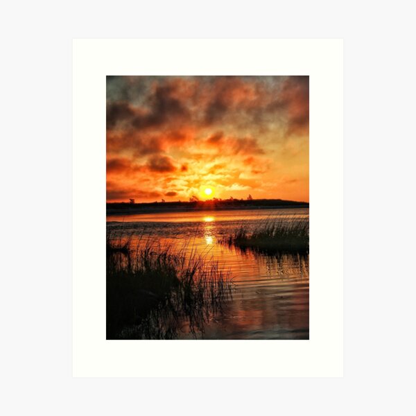 Fire Sky Art Print