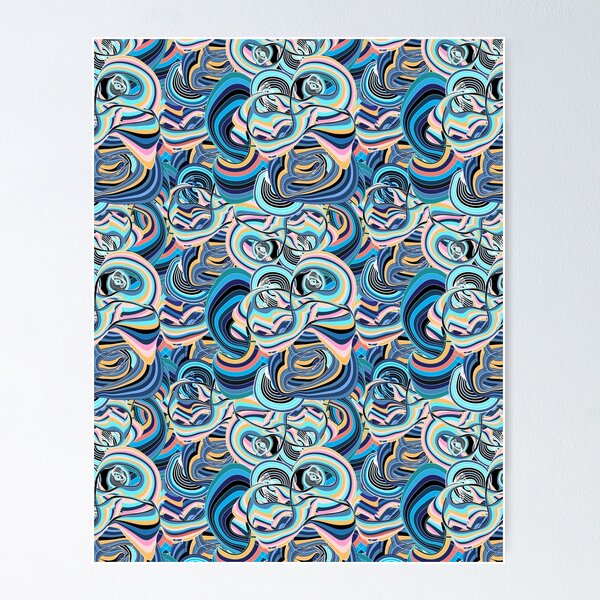 abstract pattern Poster