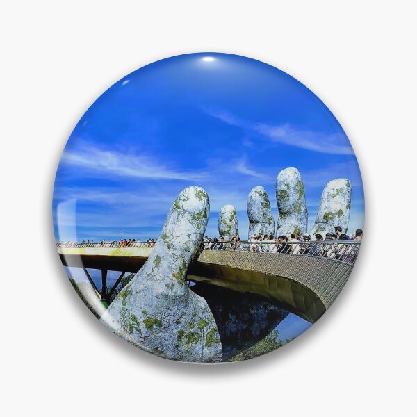 Item preview, Golden Hands Bridge designed and sold by MarlaynaDesigns.