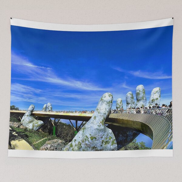 Item preview, Golden Hands Bridge designed and sold by MarlaynaDesigns.