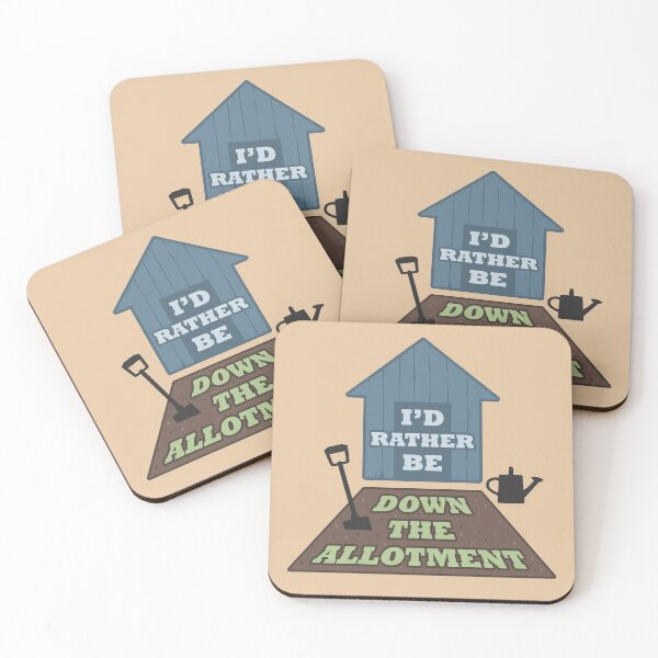Item preview, I'd rather be down the allotment designed and sold by firespriteuk.