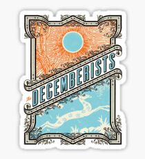 The Decemberists: Deer Design Sticker