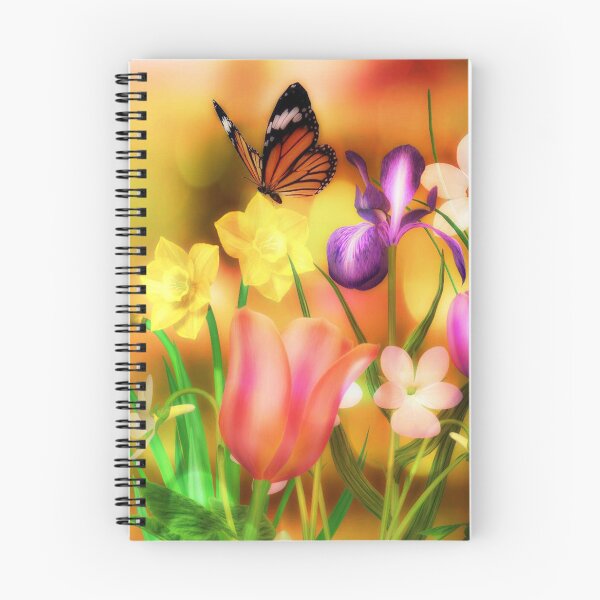 Aperçu de l'œuvre Jardin fantaisie papillon créée et vendue par RenderlyYours.