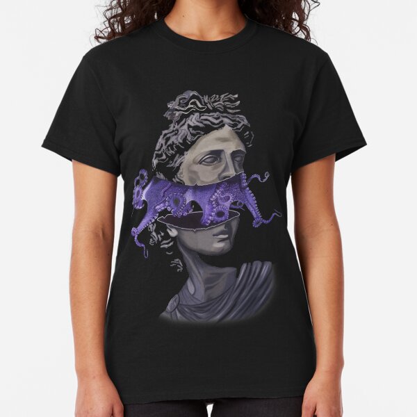 Ugly Beauty - Oil Painting on Canvas Classic T-Shirt