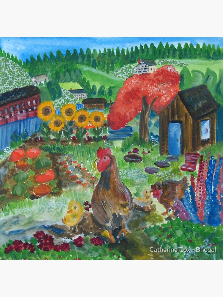 Day at the allotment by Starsthatshine