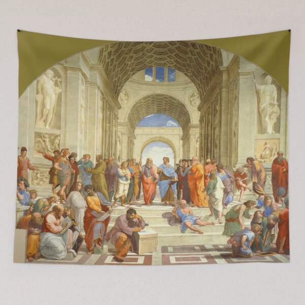 Item preview, Raffaello Sanzio da Urbino "The School of Athens", 1509-1510 designed and sold by Alexandra Dahl.