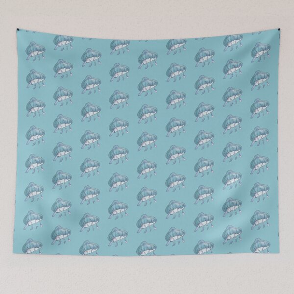 Item preview, Aqua Bubble Jelly on Aqua designed and sold by FEM-creative.