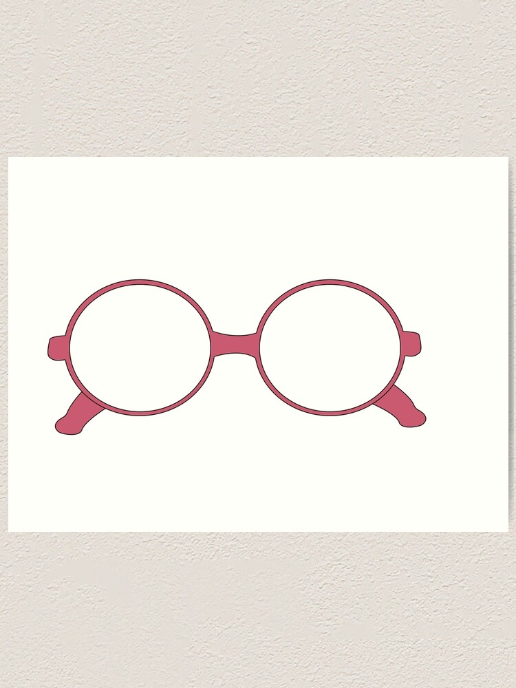 cute round glasses