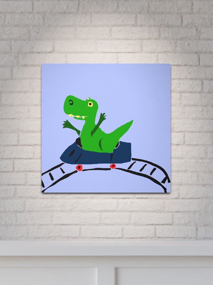 Fun Green T-Rex Dinosaur Playing Piano Tote Bag for Sale by naturesfancy