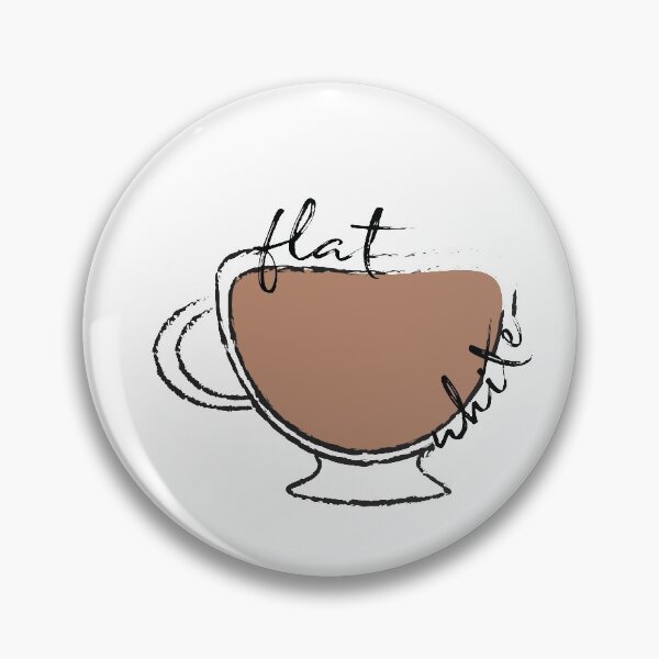 Item preview, Flat White designed and sold by Ohmywordartist.