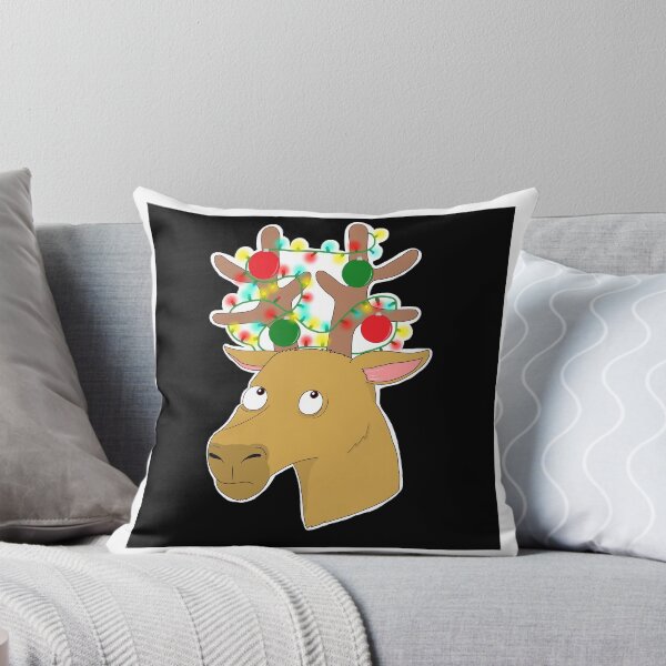 Item preview, Raindeer Christmas Doodal! in BLACK designed and sold by Froodals.