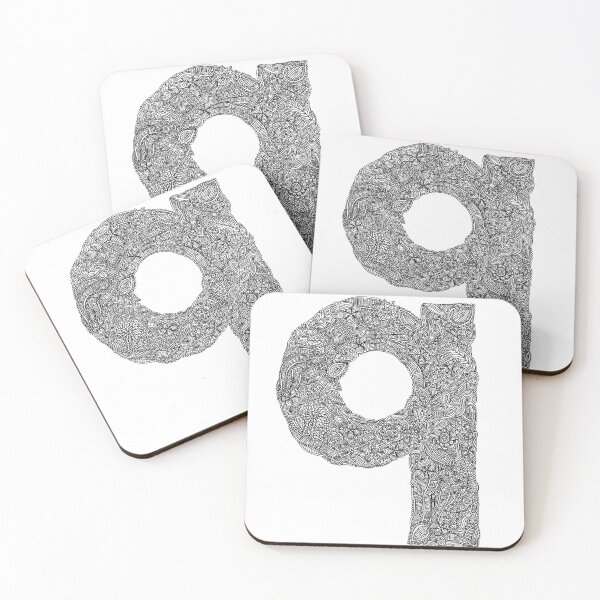 Item preview, lowercase q designed and sold by brigidmary.