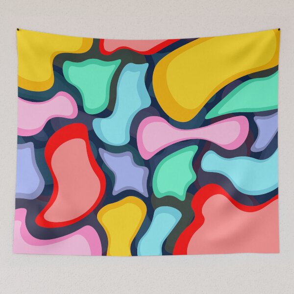 Item preview, Rainbow Blobs designed and sold by Laura Designs.