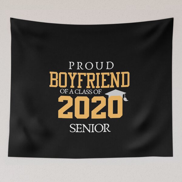 Item preview, Funny Proud Boyfriend of a class of 2020 Senior  designed and sold by hasnimed.