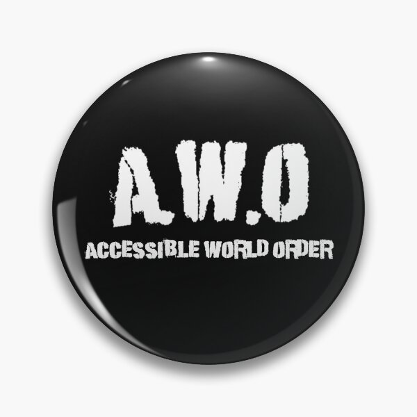 Item preview, A.W.O Accessible World Order designed and sold by Disabledland.