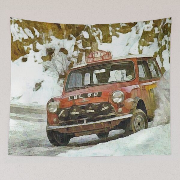 Item preview, Mini Cooper Monte Carlo Rally – Classic Rally Car, Vintage Motorsport Icon, British Racing Legend designed and sold by Road To Track.