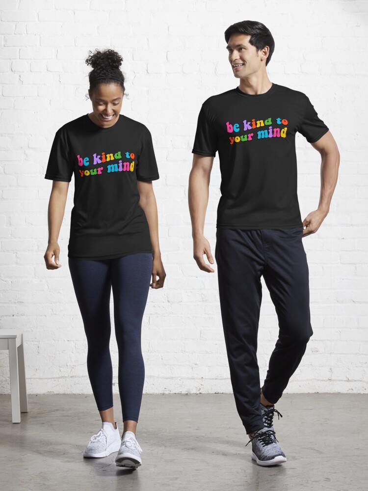Thumbnail 1 of 7, Active T-Shirt, be kind to your mind designed and sold by discostickers.