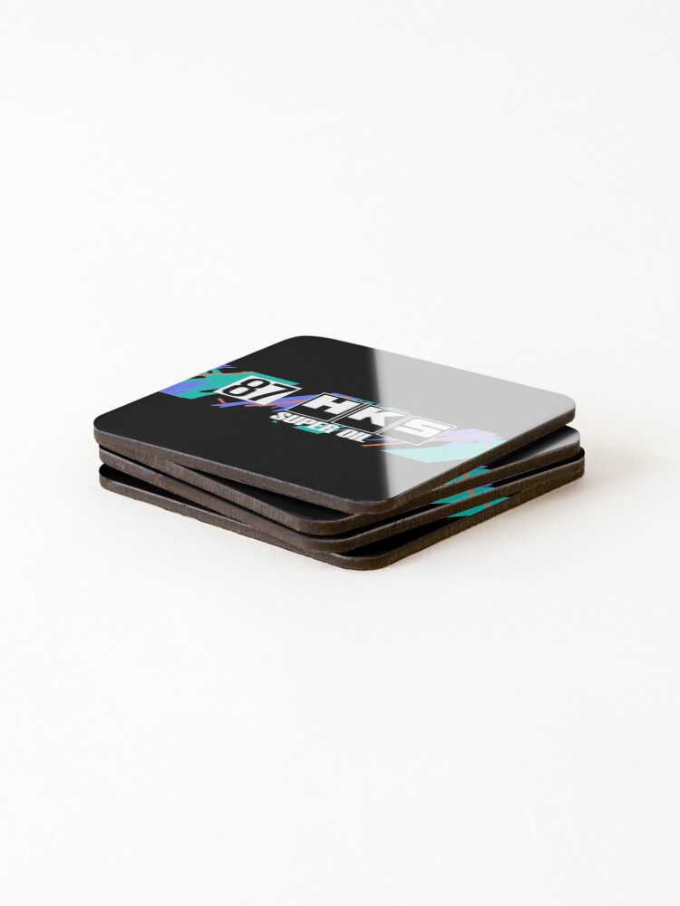 Thumbnail 4 of 5, Coasters (Set of 4), HKS R32 GT-R Exact version designed and sold by pdellarco.