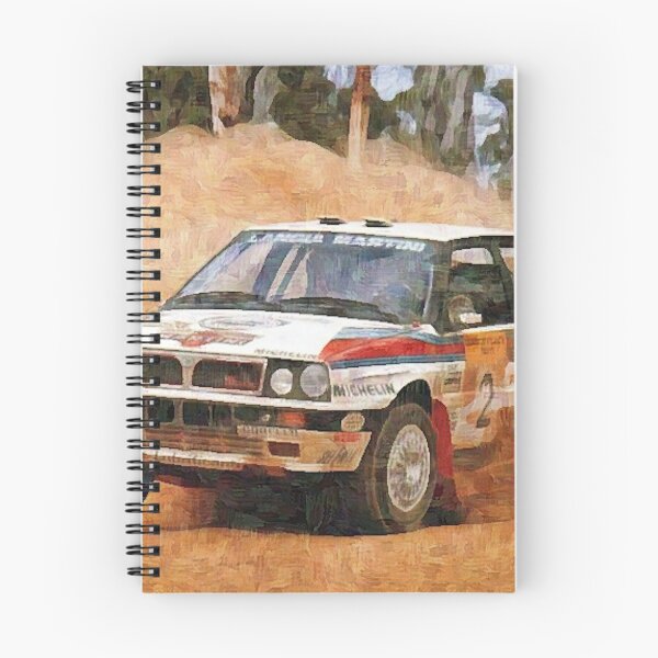 Artikelvorschau, Lancia Delta Integrale Rally Poster – Classic Group A Legend entworfen und verkauft von Road To Track.