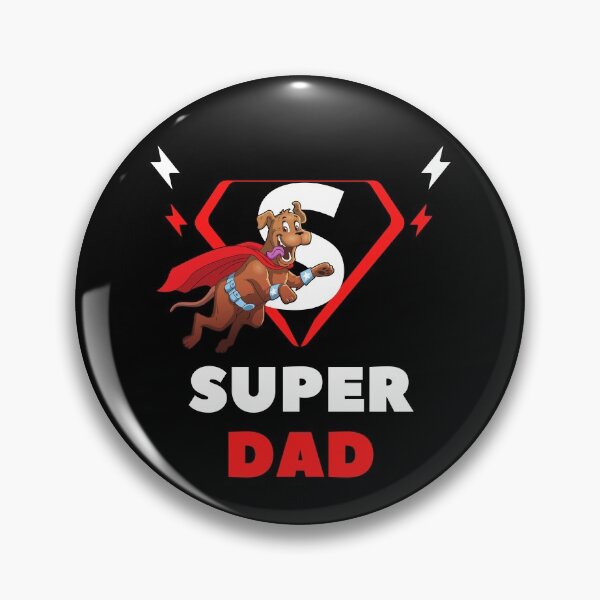 Item preview, Super Dad Cute Dog Gift designed and sold by brookes88.