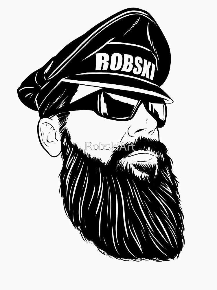 Leather Daddy Dom black lines by RobskiArt