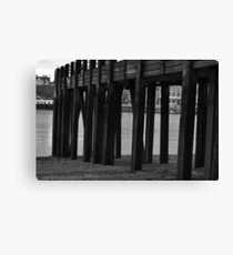Wooden Pier Canvas Print