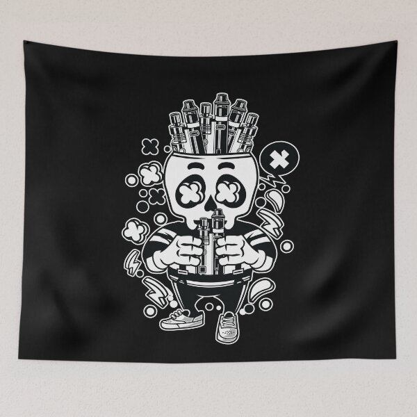 Item preview, Vape Skull Dark designed and sold by Nickelparis.