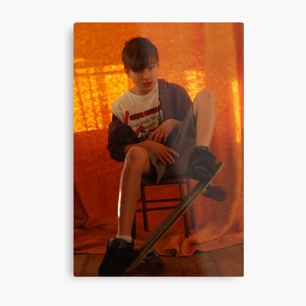 granny's babe , hez , an apple Metal Print