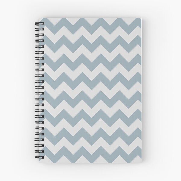 Item preview, Dusty Blue Textured Chevron designed and sold by CreateHappy.