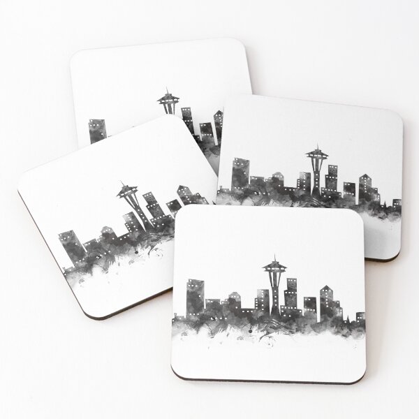 Item preview, Seattle Skyline designed and sold by MonnPrint.