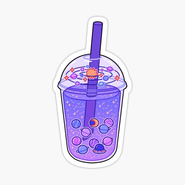 Planet Boba Sticker