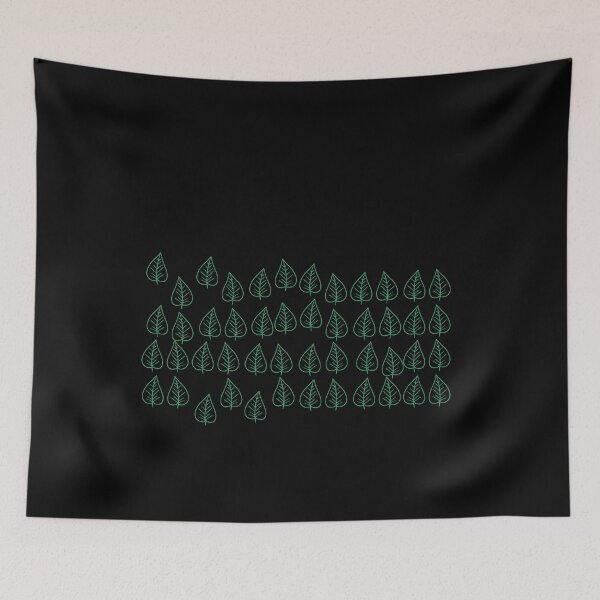 Item preview, Green leafs face designed and sold by thehafdesigner.