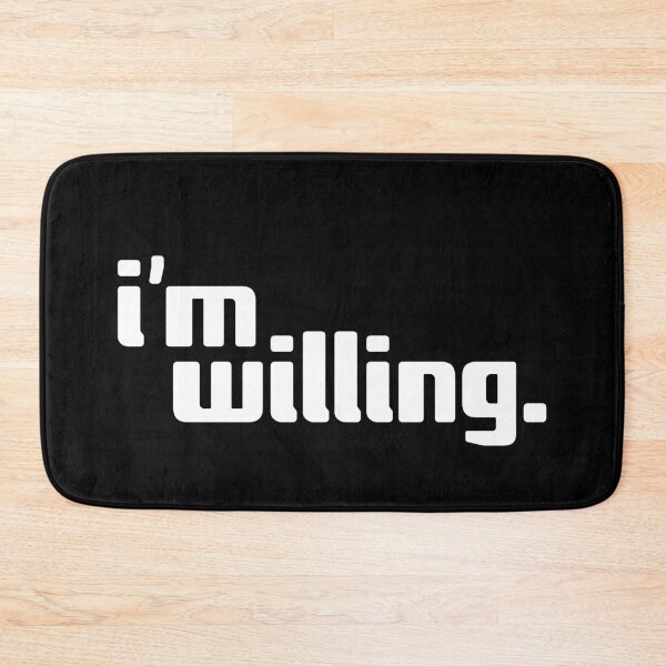 Item preview, i'm willing designed and sold by Andy Mako.