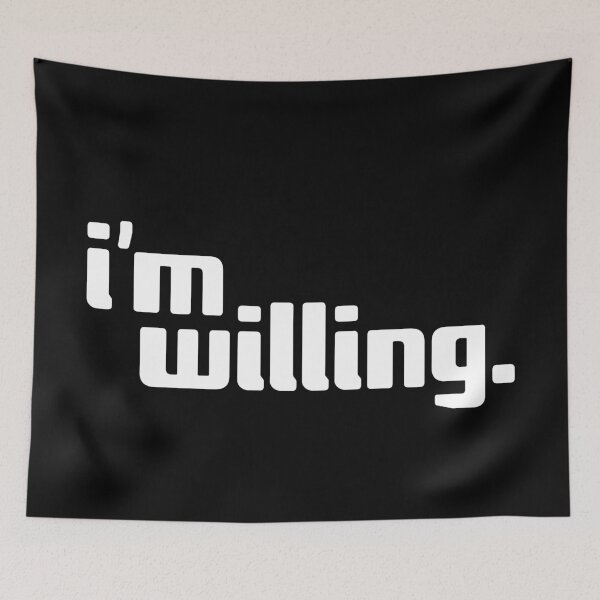 Item preview, i'm willing designed and sold by Andy Mako.