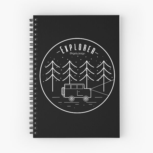 Item preview, Explorer - Explore the Great Outdoors - Hike - Line Art Badge- Night designed and sold by Rigel Bergonio.