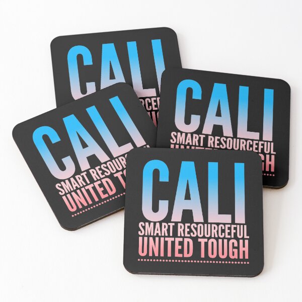 Item preview, Cali Smart Resourceful United Tough Gift 1 designed and sold by PupnkittyMania ⭐⭐⭐⭐⭐.