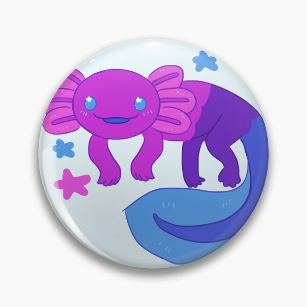 Item preview, Bisexual Pride Axolotl   designed and sold by jellyfishbrobro.