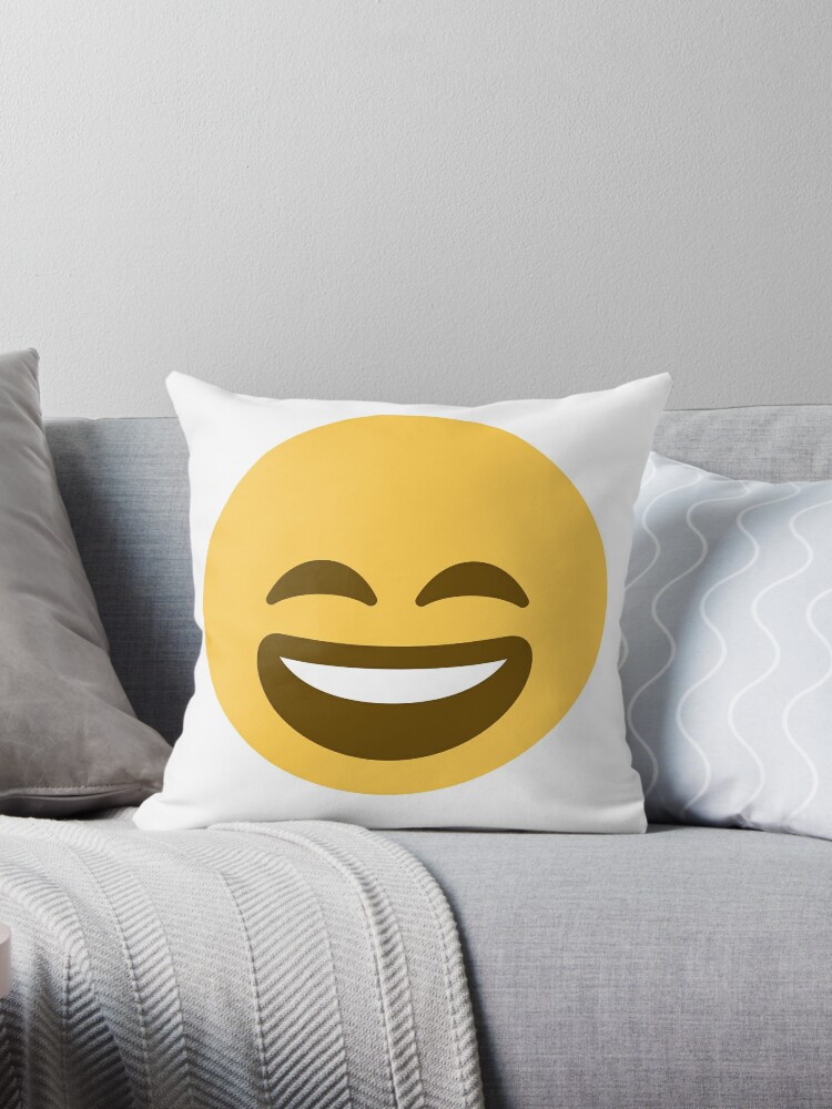 Smiley sale face cushion