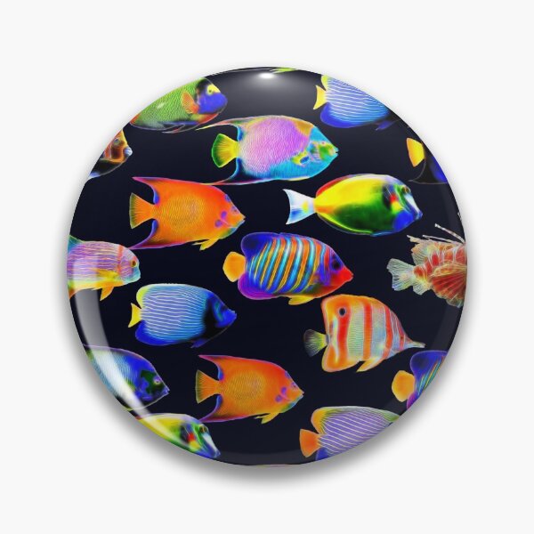 Item preview, Fluorescent Fish  designed and sold by AxeLeon Patterns.