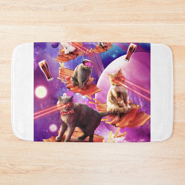 Item preview, Bacon Galaxy Laser Cat - Space Bacon Cats designed and sold by SkylerJHill.