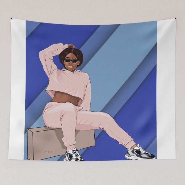 Artikelvorschau, Rosa Mädchen Chillen entworfen und verkauft von lordcarly.