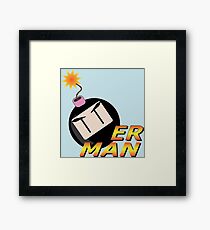 BomBERman Framed Print