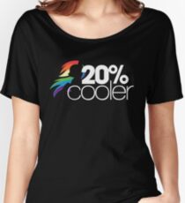 20% Cooler! (ALL options) - BLACK Women's Relaxed Fit T-Shirt