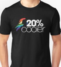 20% Cooler! (ALL options) - BLACK Unisex T-Shirt