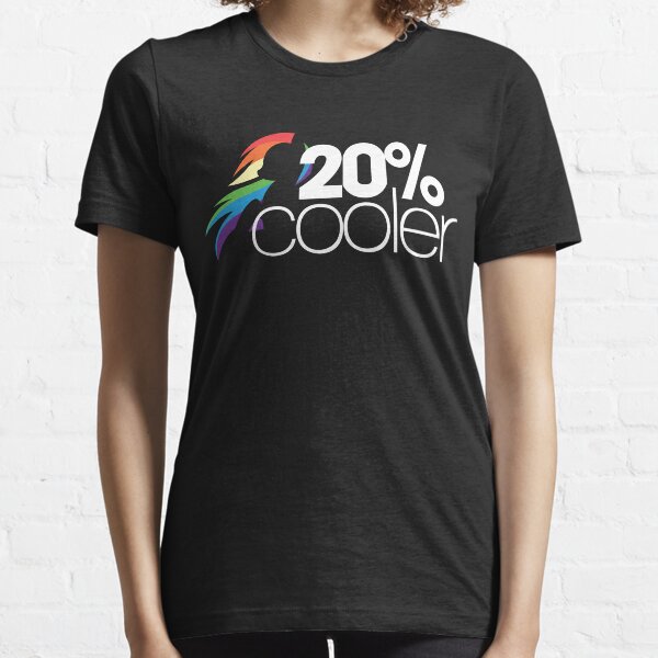 20% Cooler! (ALL options) - BLACK Essential T-Shirt