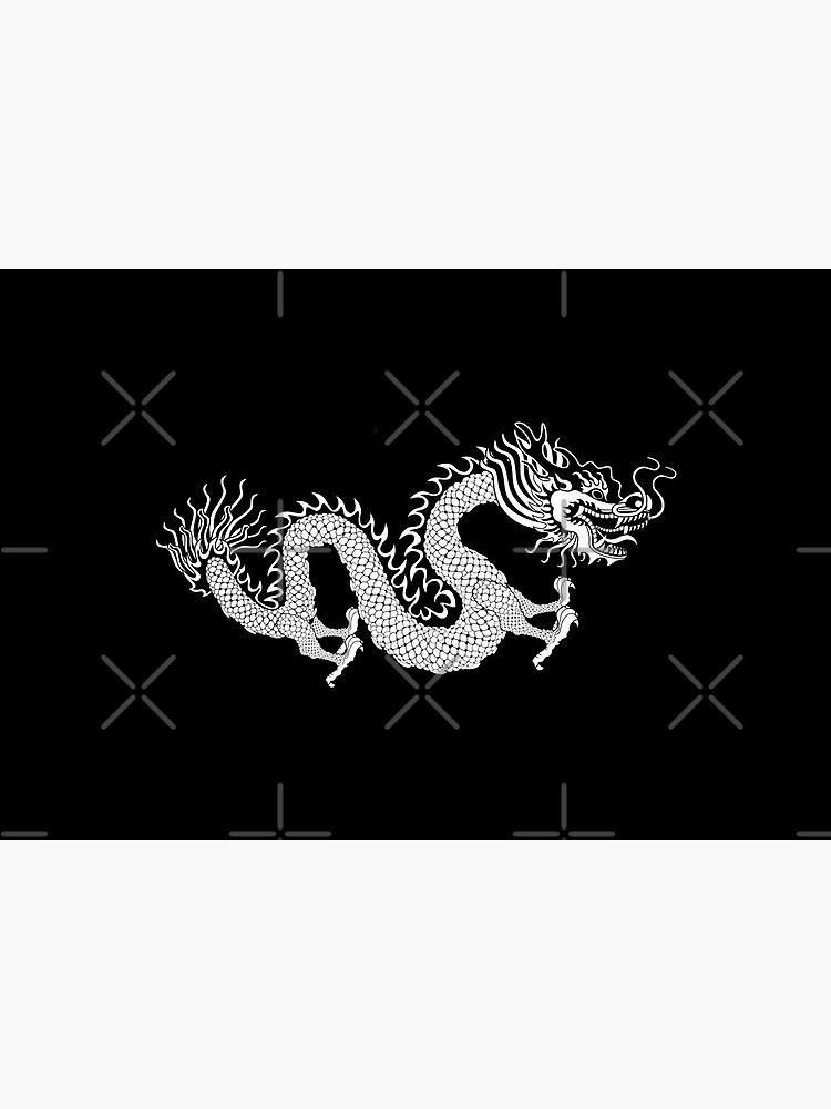 Black and White Dragon by 99stars
