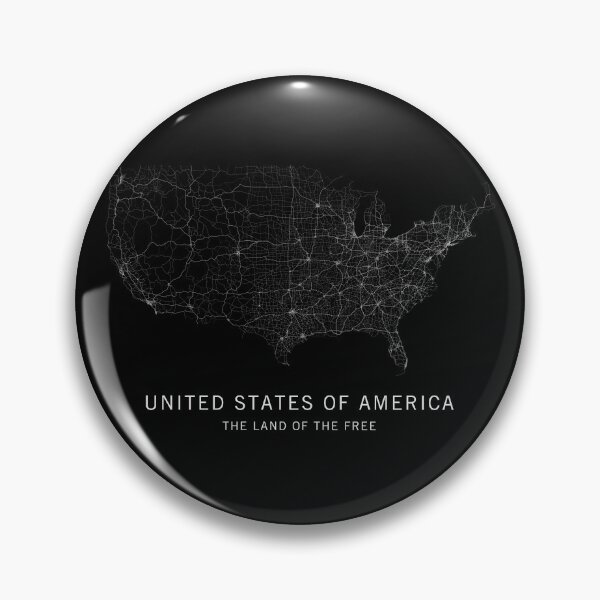 Item preview, United States of America Road Map  designed and sold by clarkstpress.